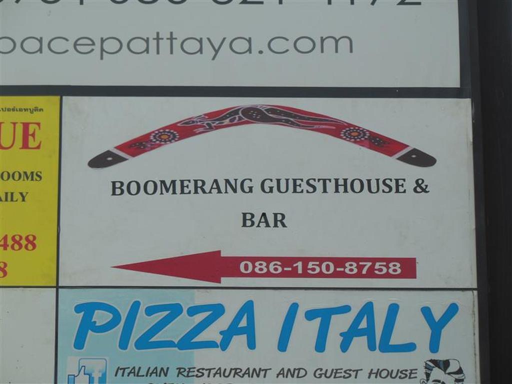 Boomerang Guesthouse And Bar باتايا المظهر الخارجي الصورة