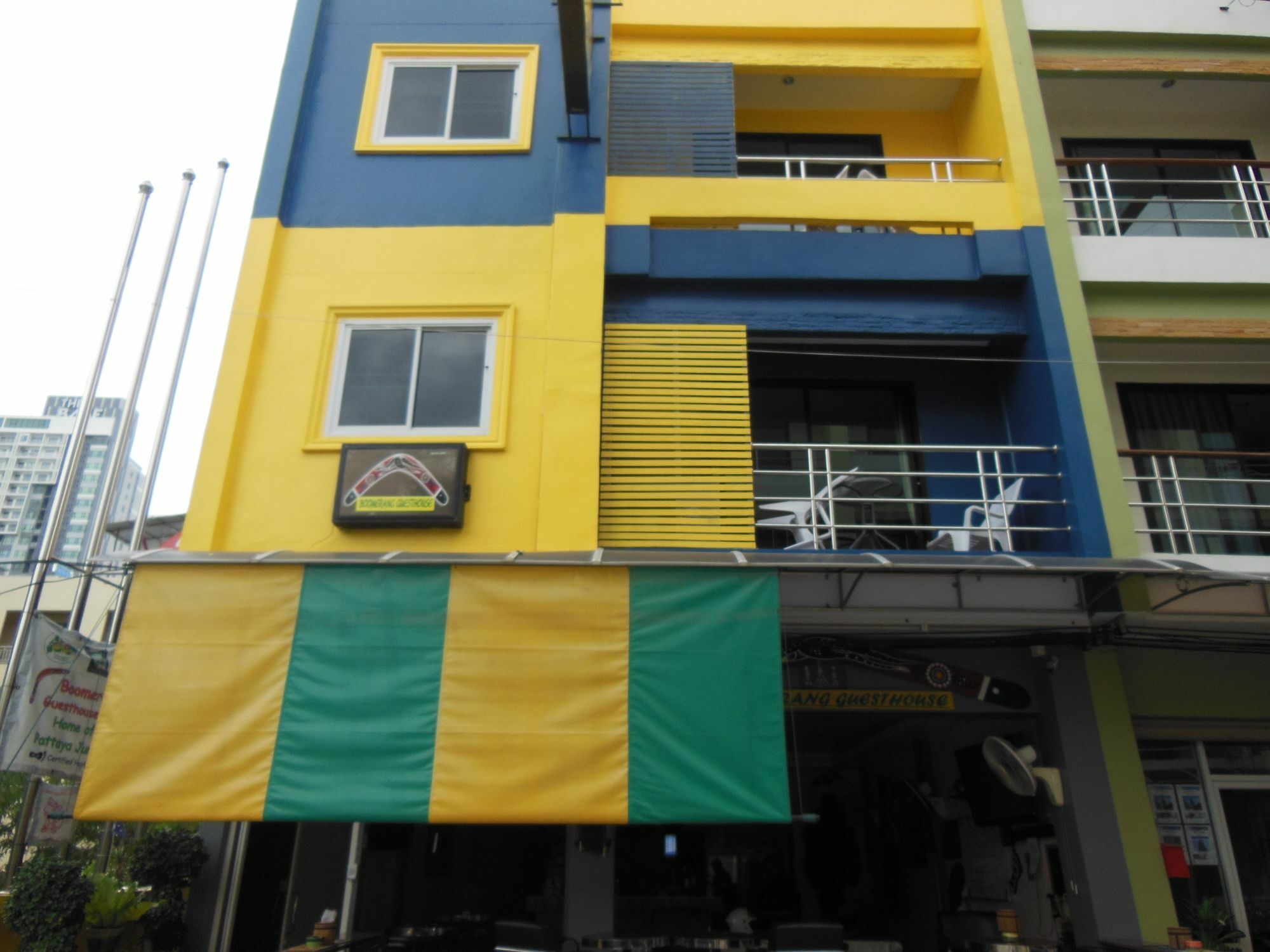 Boomerang Guesthouse And Bar باتايا المظهر الخارجي الصورة